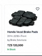 Honda Vezel Brake Pads